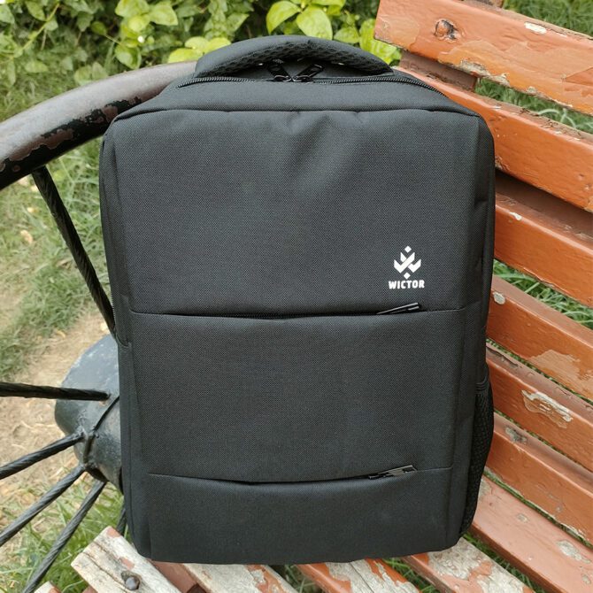 Front view of the Wictor Work product, showcasing its sleek design & professional appearance.