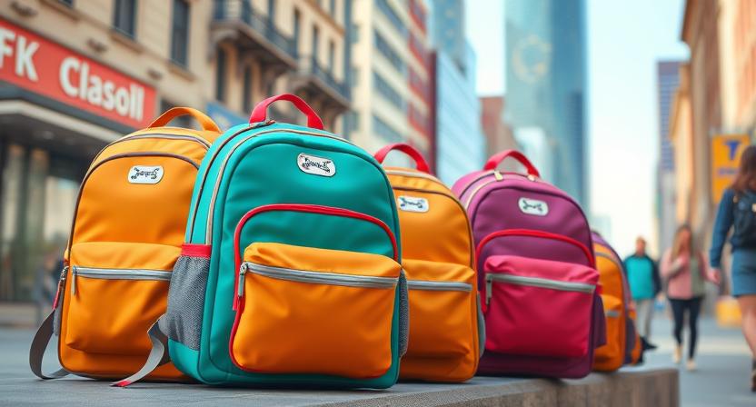 Elementary Best school backpacks with multiple compartments