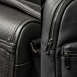Premium leather backpack