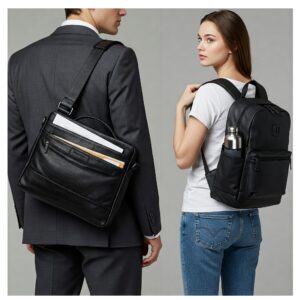 business attire vs casual backpack